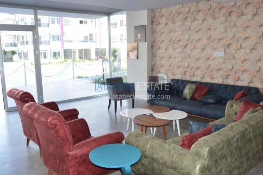 2+1 apartment in Kestel by the sea - furnished option with mountain views 10