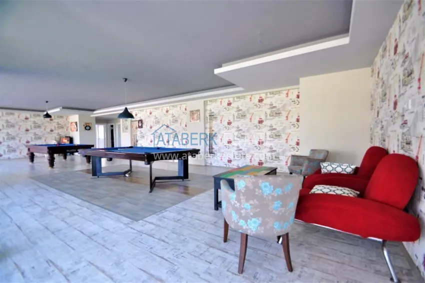 2+1 apartment in Kestel by the sea - furnished option with mountain views 11