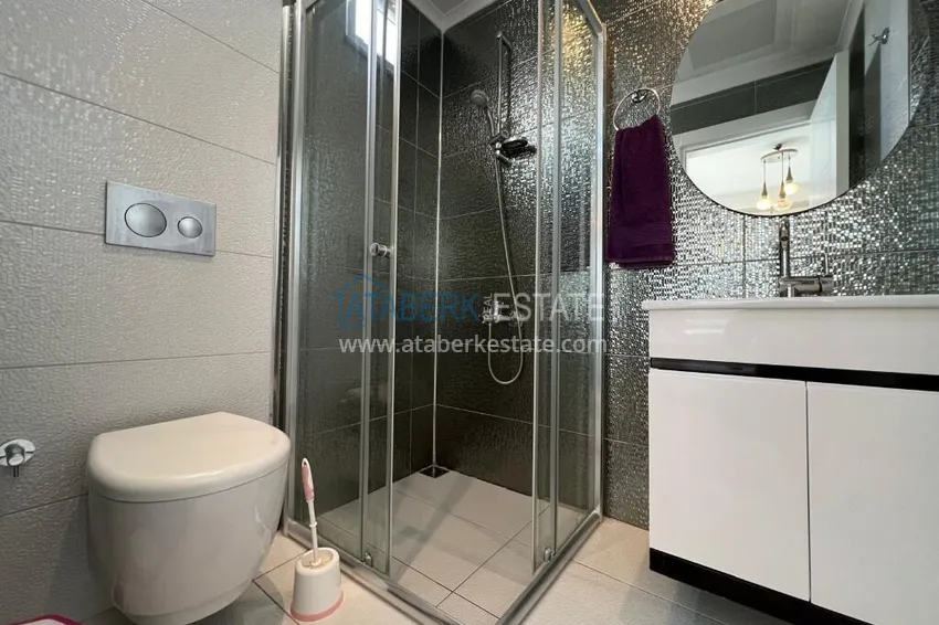 Purchase 2+1 apartment in Kestel by the sea - furnished option with mountain views 12