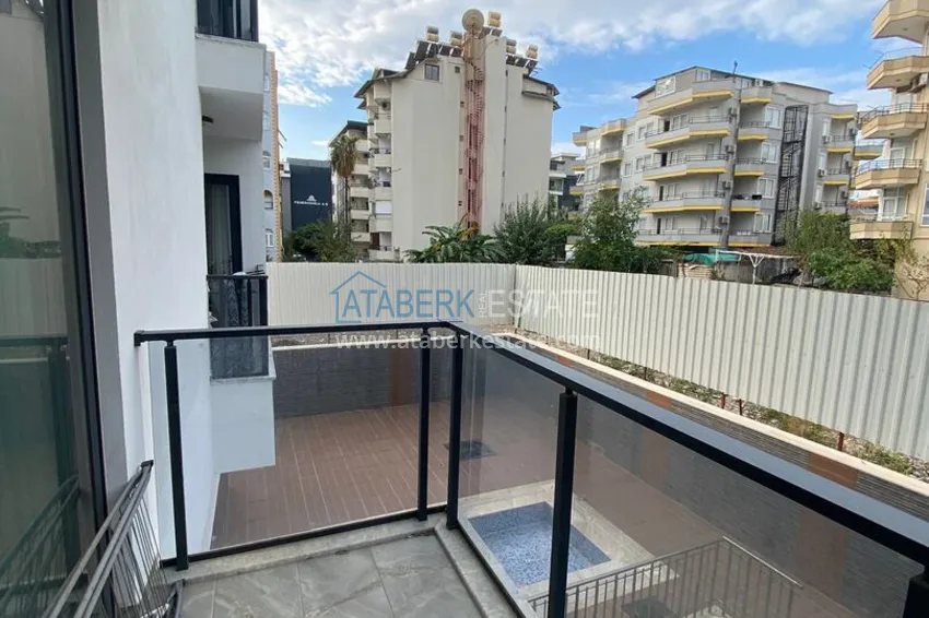 Purchase Apartment in the center of Alanya in a complex at the final stage of construction 13 