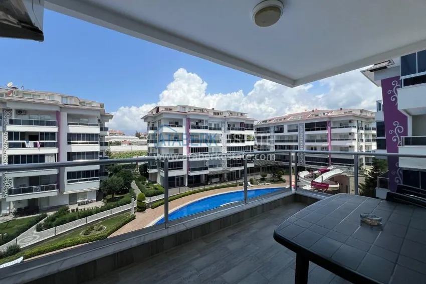 Purchase 2+1 apartment in Kestel by the sea - furnished option with mountain views 14