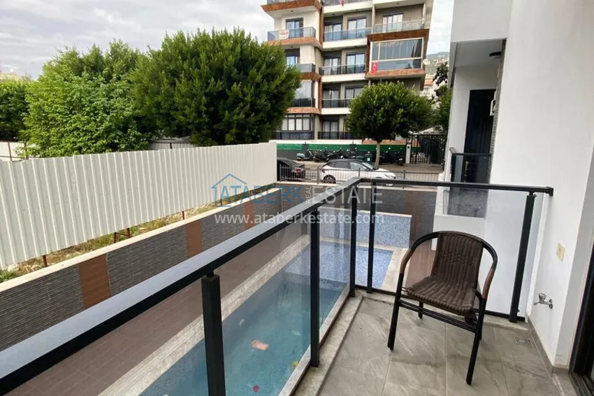 Purchase Apartment in the center of Alanya in a complex at the final stage of construction 14 