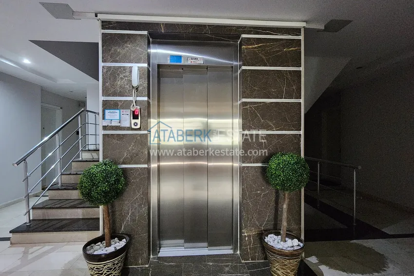 Пентхаус-дуплекс 3+1 с мебелью и застекленным балконом в районе Оба. Недвижимость под ВНЖ 14