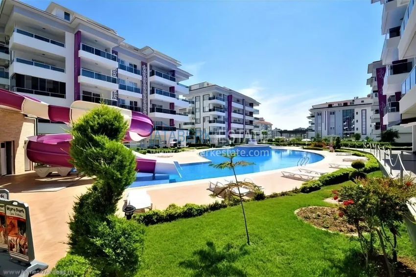 2+1 apartment in Kestel by the sea - furnished option with mountain views 3