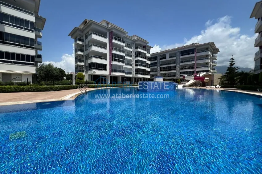 2+1 apartment in Kestel by the sea - furnished option with mountain views 5