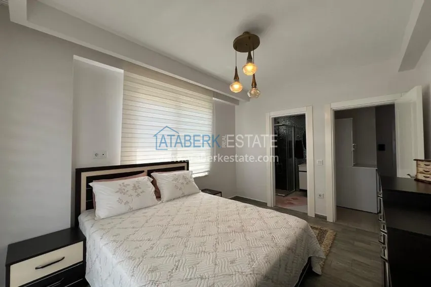 Purchase 2+1 apartment in Kestel by the sea - furnished option with mountain views 6