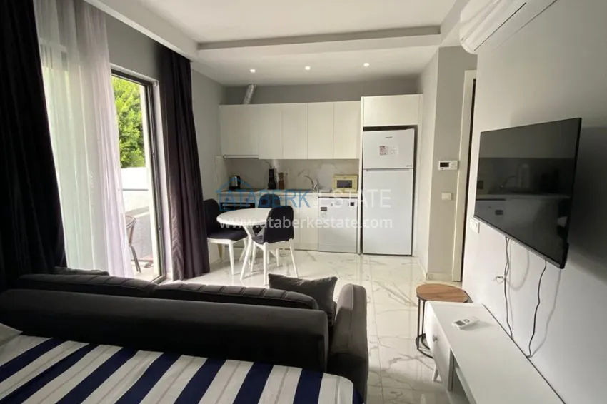Purchase Apartment in the center of Alanya in a complex at the final stage of construction 7 