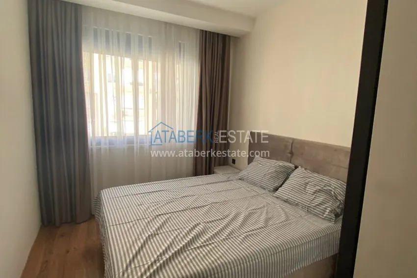 Purchase 1+1 penthouse for short-term rent in the center of Alanya - furnished, 250 m to Keykubat Beach No. 43 10
