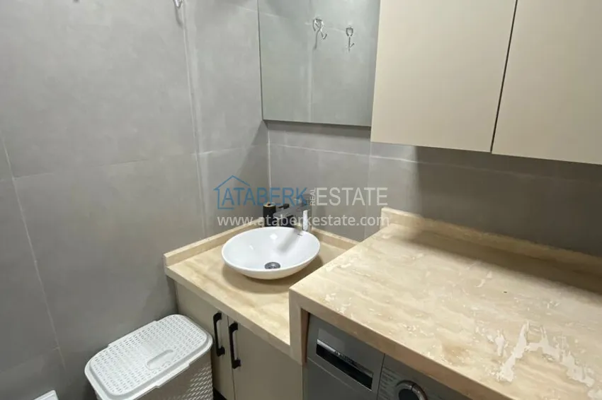 Purchase 1+1 penthouse for short-term rent in the center of Alanya - furnished, 250 m to Keykubat Beach No. 43 13