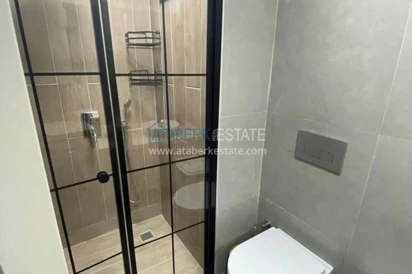 Purchase 1+1 penthouse for short-term rent in the center of Alanya - furnished, 250 m to Keykubat Beach No. 43 14