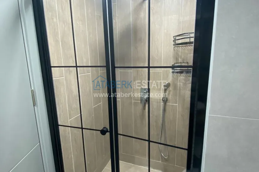 Purchase 1+1 penthouse for short-term rent in the center of Alanya - furnished, 250 m to Keykubat Beach No. 43 15