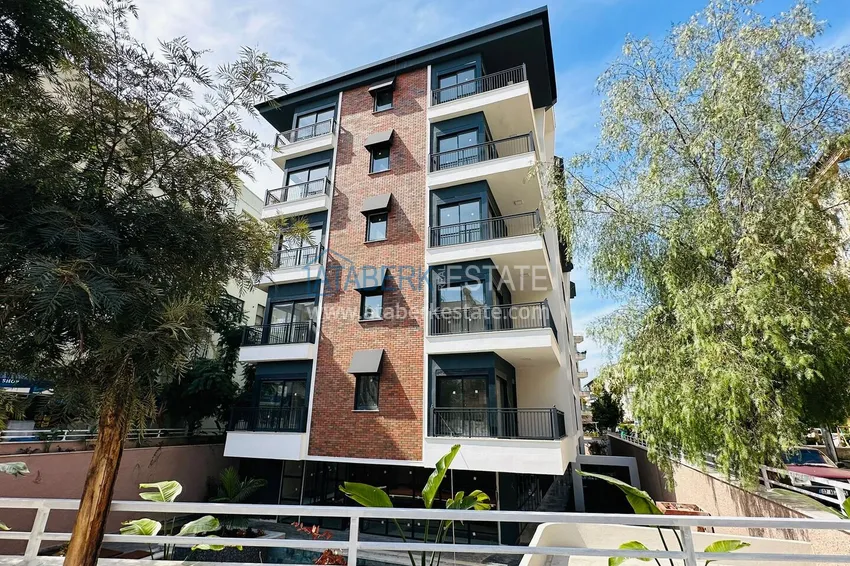 1+1 penthouse for short-term rent in the center of Alanya - furnished, 250 m to Keykubat Beach No. 43 3