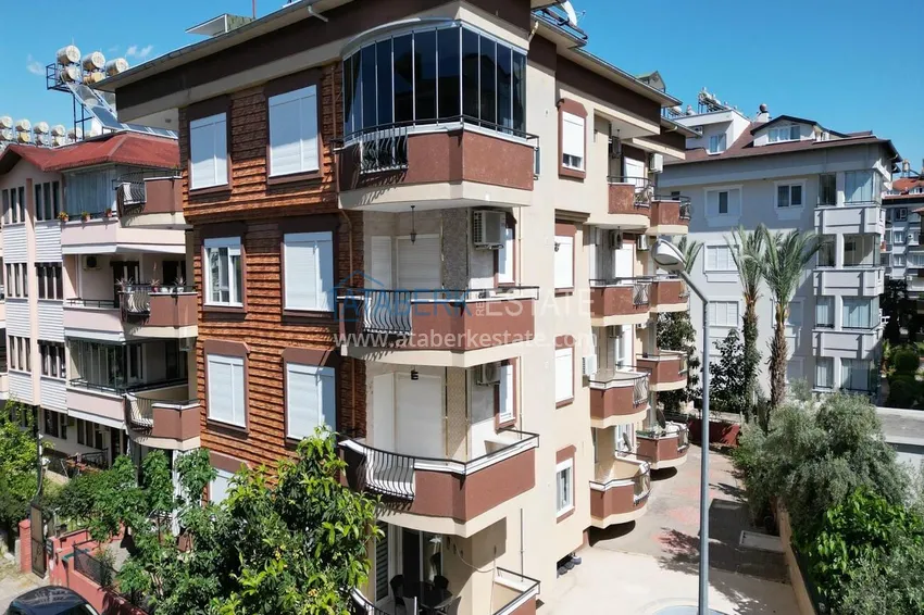 Apartment 2+1 in Alanya for a residence permit — furnished from the sea, Oba district 3