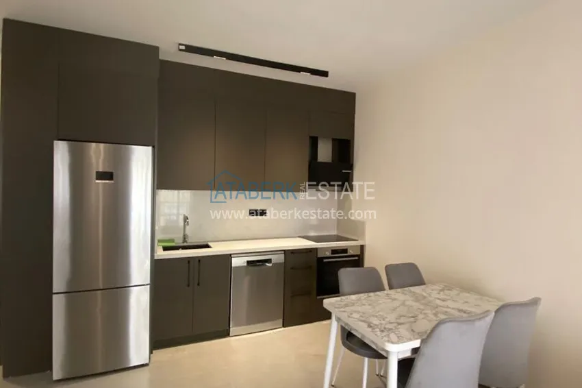 Purchase 1+1 penthouse for short-term rent in the center of Alanya - furnished, 250 m to Keykubat Beach No. 43 4