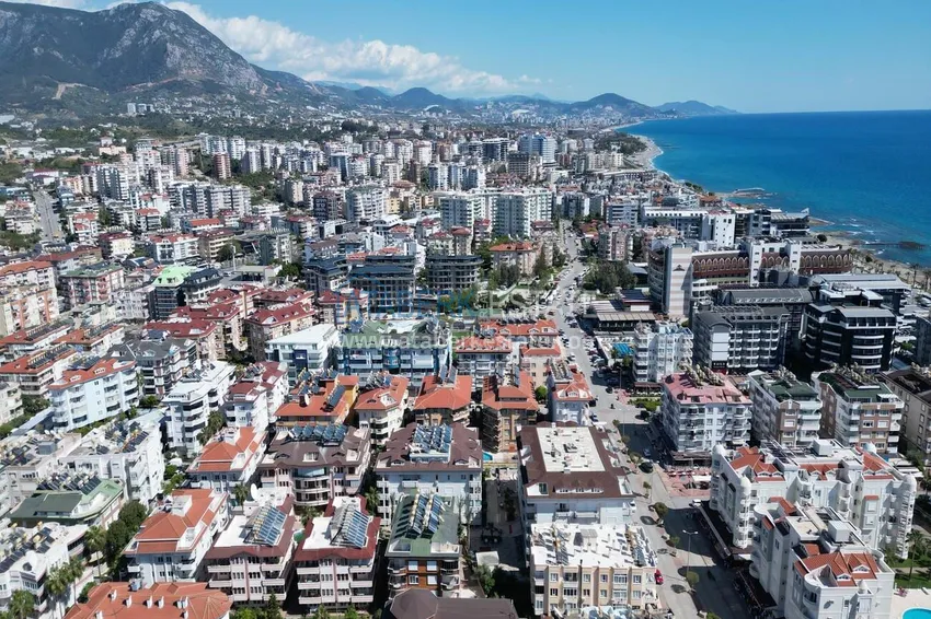 Apartment 2+1 in Alanya for a residence permit — furnished from the sea, Oba district 5