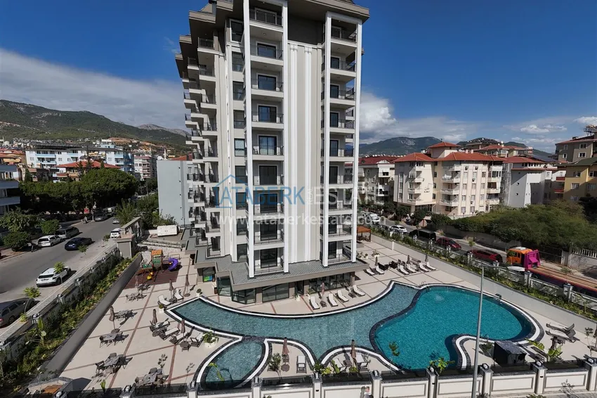 Apartments from a developer in Alanya - a new residential complex in Oba, center 12