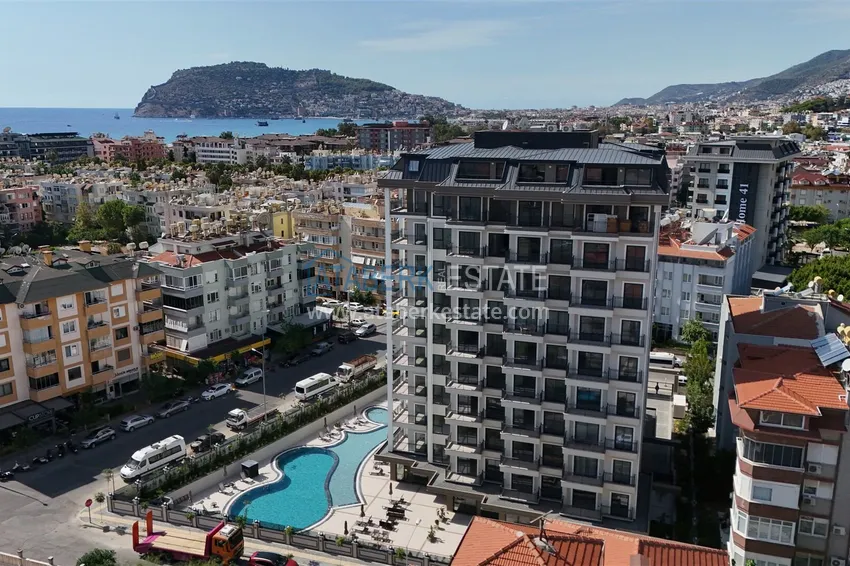 Apartments from a developer in Alanya - a new residential complex in Oba, center 5