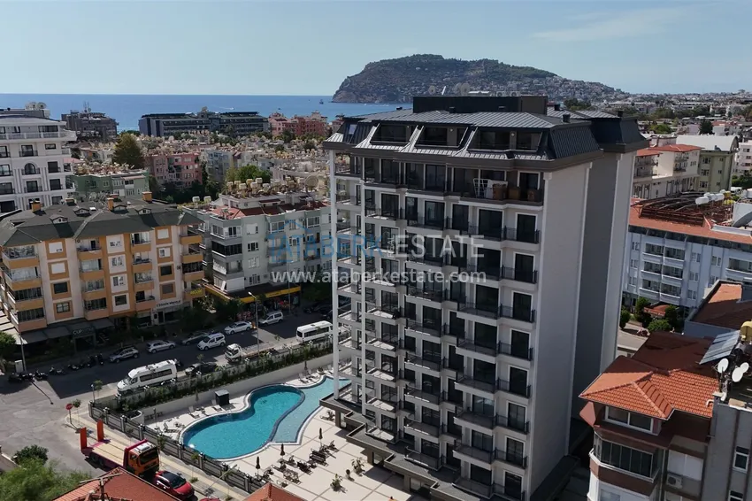 Apartments from a developer in Alanya - a new residential complex in Oba, center 6