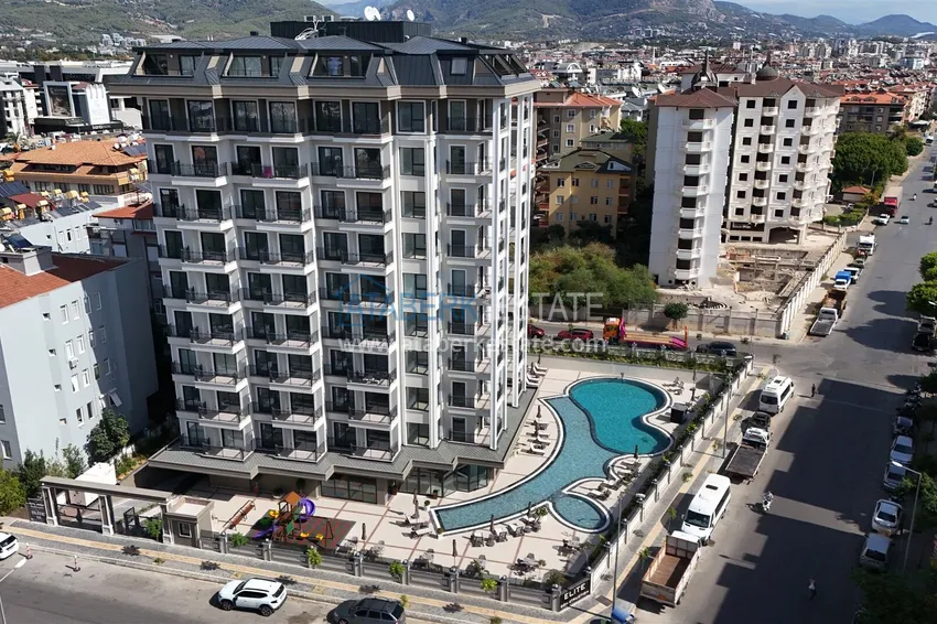 Apartments from a developer in Alanya - a new residential complex in Oba, center 9