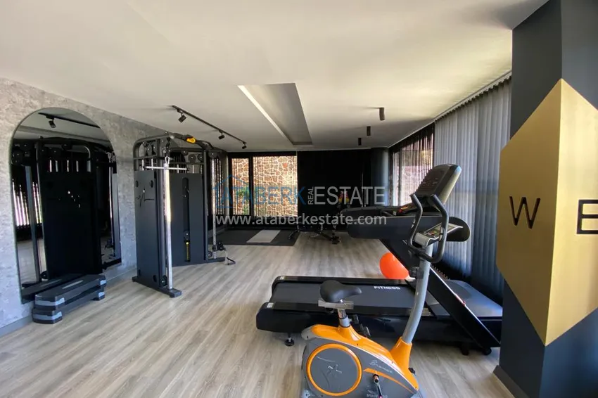 1+1 apartment for sale in Alanya, Oba district — furnished and seaview, boutique complex 10