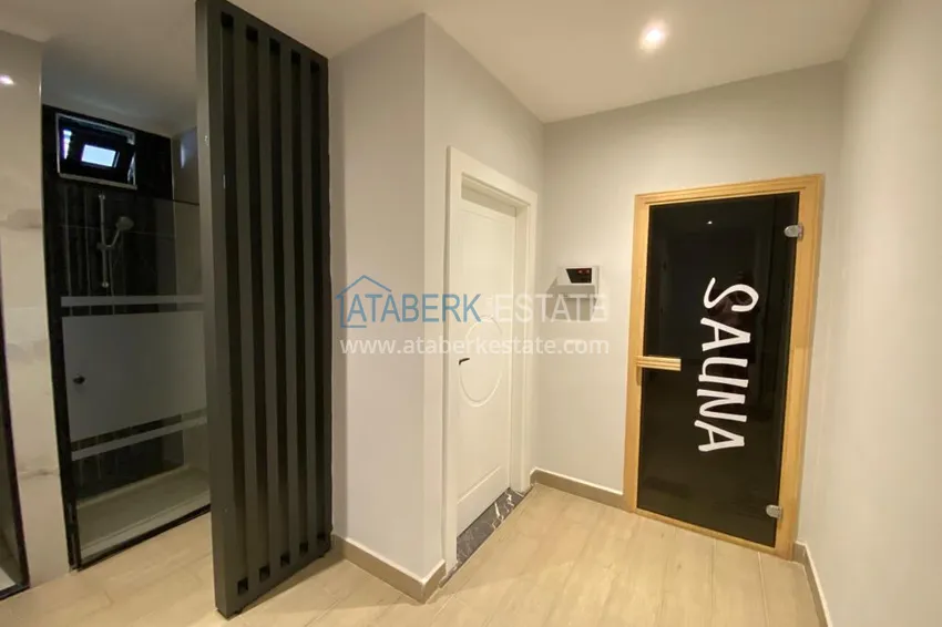 1+1 apartment for sale in Alanya, Oba district — furnished and seaview, boutique complex 11