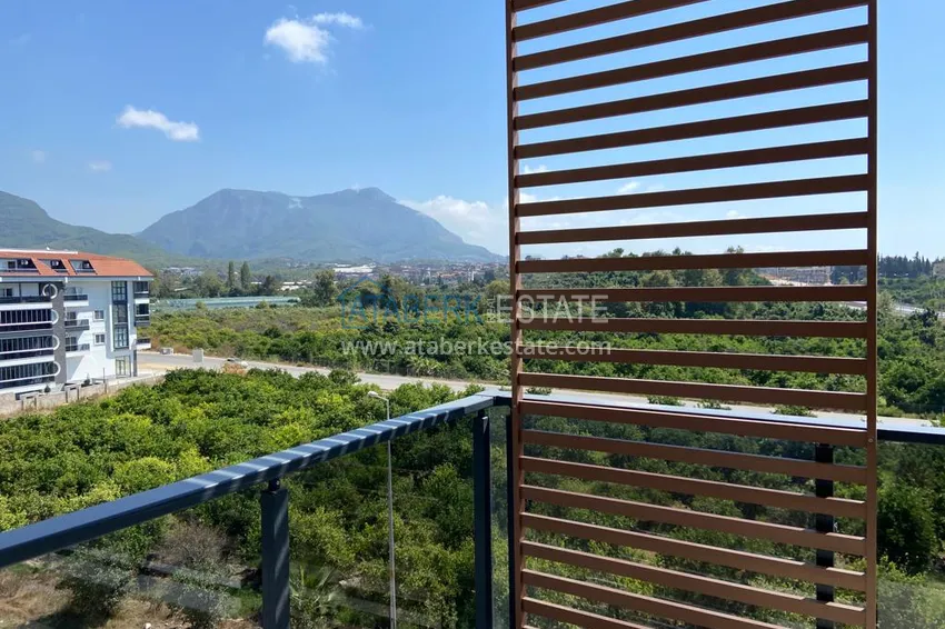 Purchase 1+1 apartment for sale in Alanya, Oba district — furnished and seaview, boutique complex 11