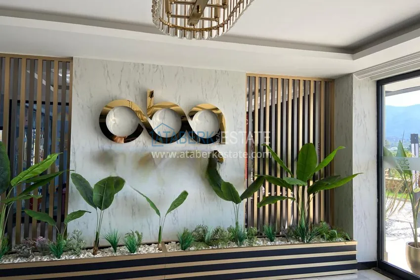1+1 apartment for sale in Alanya, Oba district — furnished and seaview, boutique complex 5