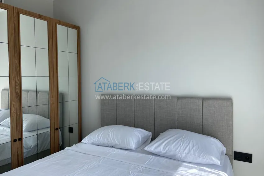 Purchase 1+1 apartment for sale in Alanya, Oba district — furnished and seaview, boutique complex 7