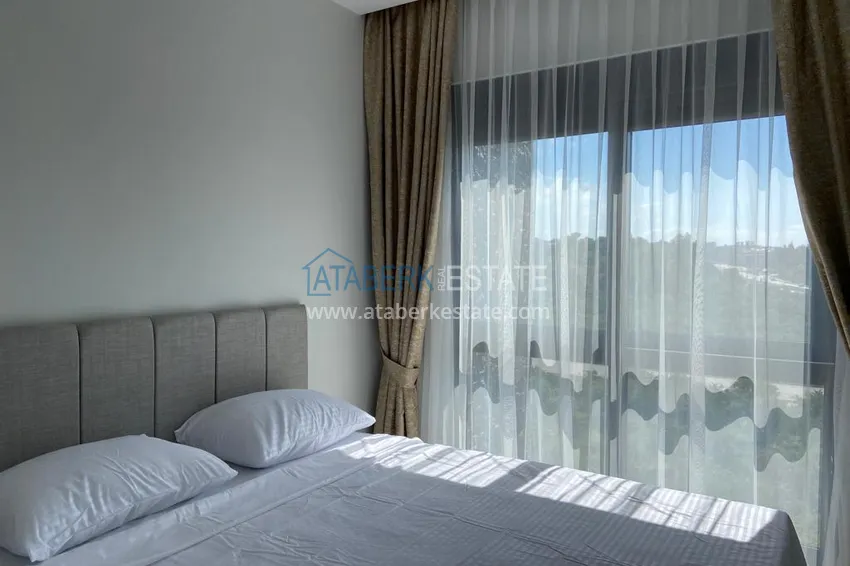 Purchase 1+1 apartment for sale in Alanya, Oba district — furnished and seaview, boutique complex 9