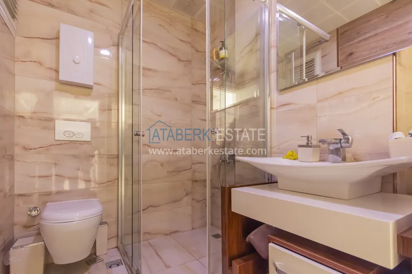 Purchase Turnkey 1+1 75 m² apartment with sea view in Mahmutlar 15