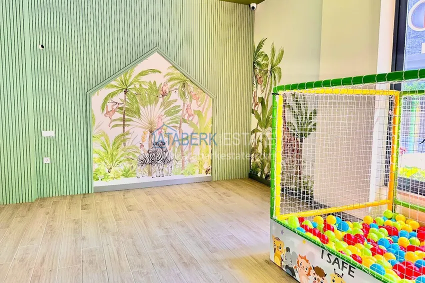 Spacious, finely finished apartment in a new residential complex — Oba district, Alanya 16