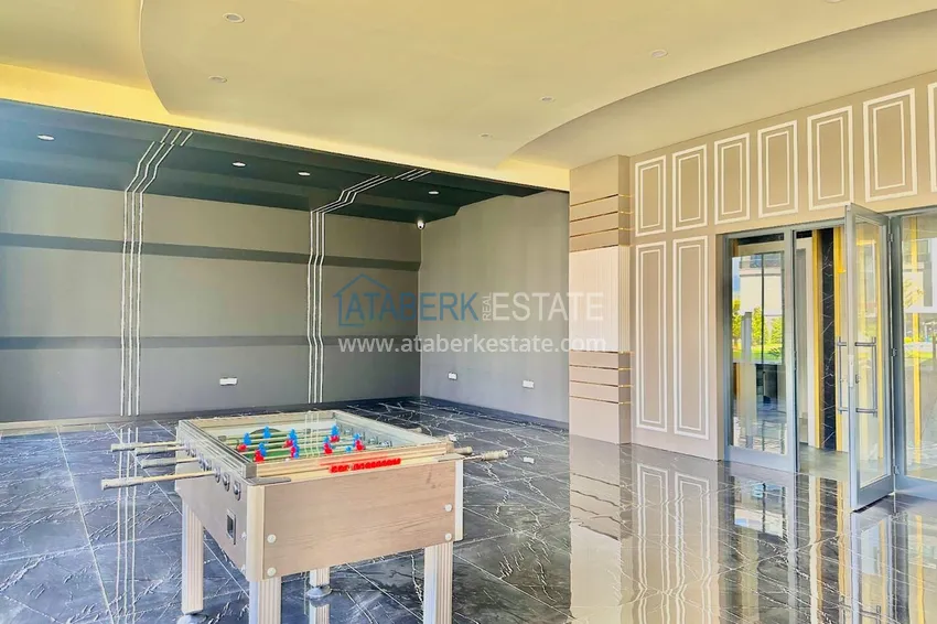 Spacious, finely finished apartment in a new residential complex — Oba district, Alanya 17