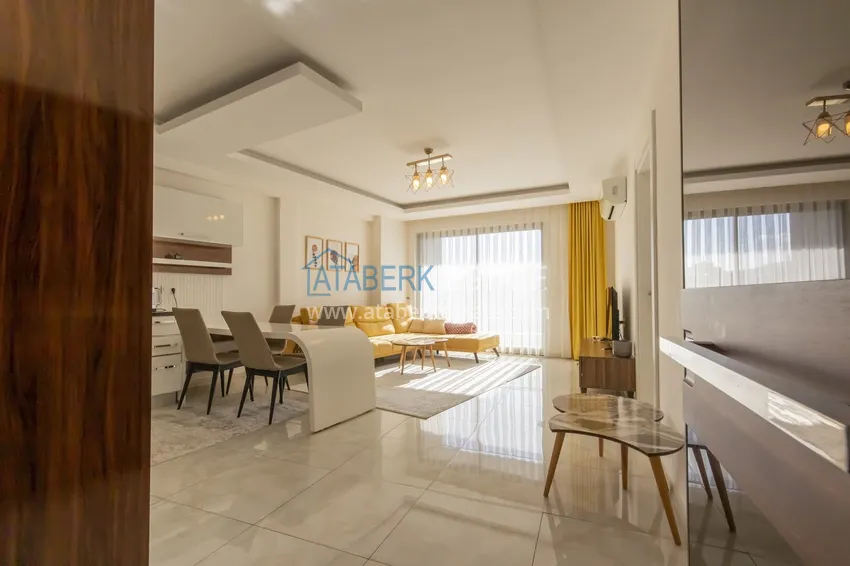 Purchase Turnkey 1+1 75 m² apartment with sea view in Mahmutlar 2
