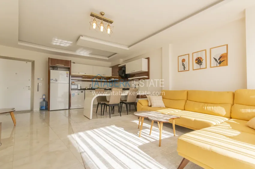 Purchase Turnkey 1+1 75 m² apartment with sea view in Mahmutlar 6
