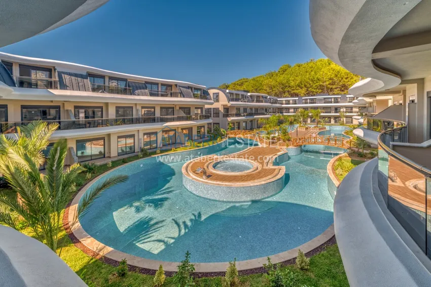 New luxury family complex in Avsallar district 7