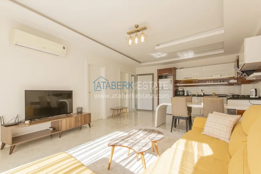 Purchase Turnkey 1+1 75 m² apartment with sea view in Mahmutlar 9