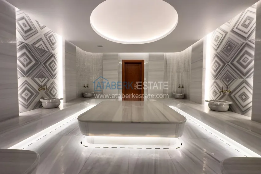 2+1 apartment for rent in Alanya Turkler - Luxury Complex Hotel C3-47 71 