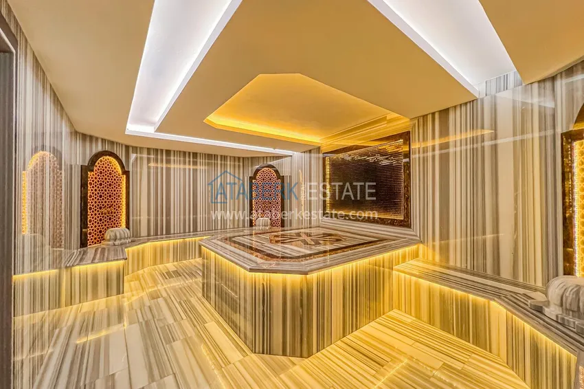 Finished apartment in a new building near the sea — Alanya, Mahmutlar 9