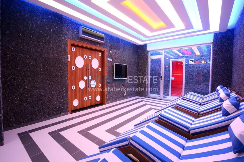 3+1 apartment in Oba — property for a residence permit in Alanya 17