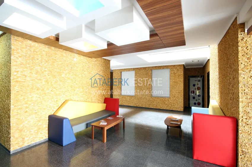 Elite 3+1 penthouse in Oba - a two-level apartment with a luxurious interior 9
