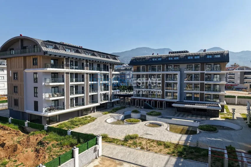 Modern complex in Alanya, Oba district 1