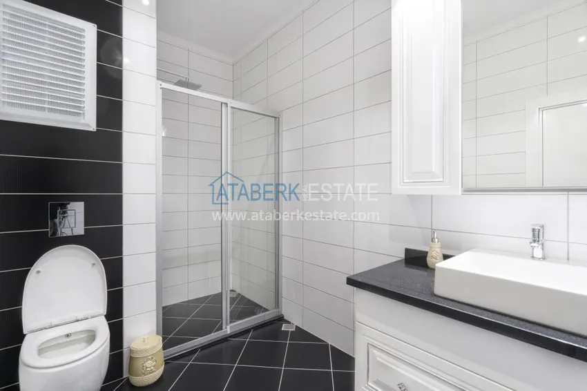 Purchase Elite 3+1 penthouse in Oba - a two-level apartment with a luxurious interior 14