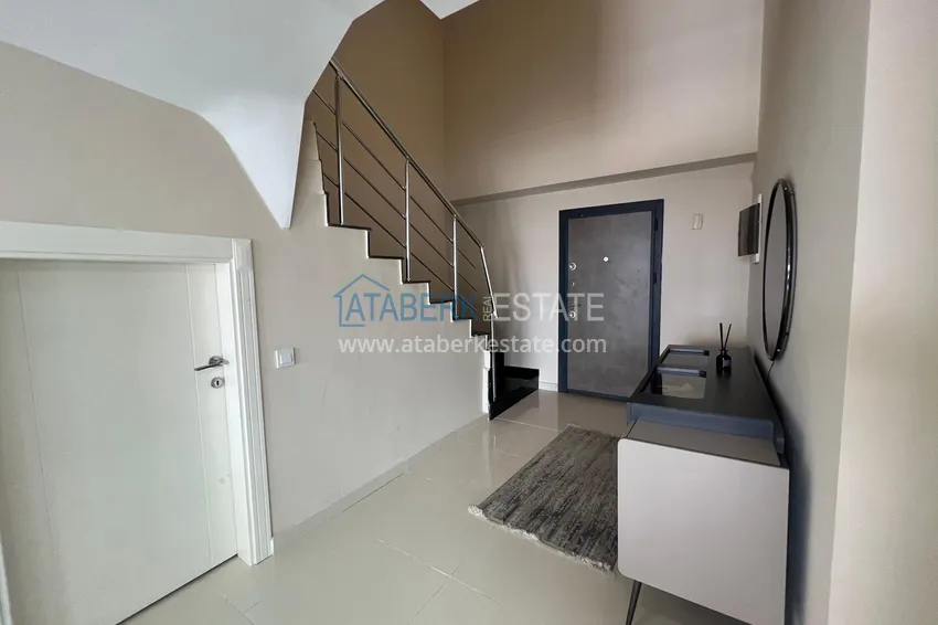 Purchase 3+1 villa in Kargicak with private pool, furniture and panoramic views 7