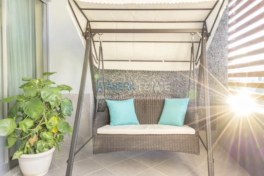 Purchase Elite 3+1 penthouse in Oba - a two-level apartment with a luxurious interior 19