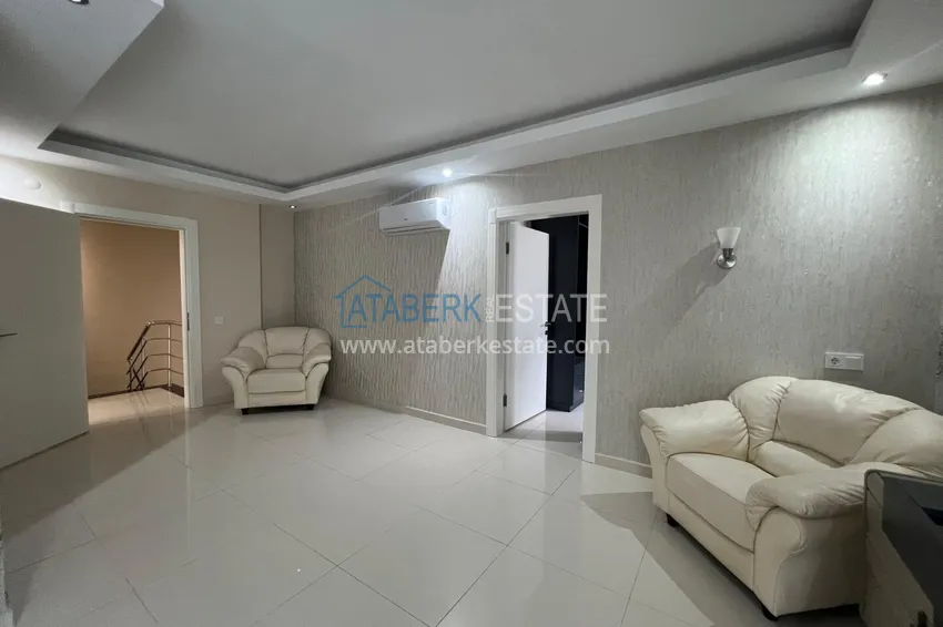 Purchase 3+1 villa in Kargicak with private pool, furniture and panoramic views 14