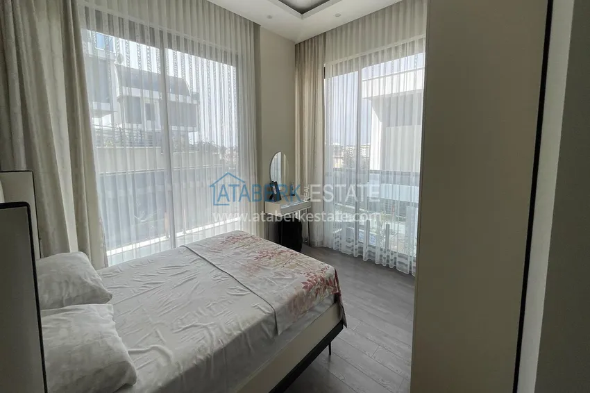 Purchase Elite 3+1 villa in Kargicak — two-level furnished in a cottage complex 17