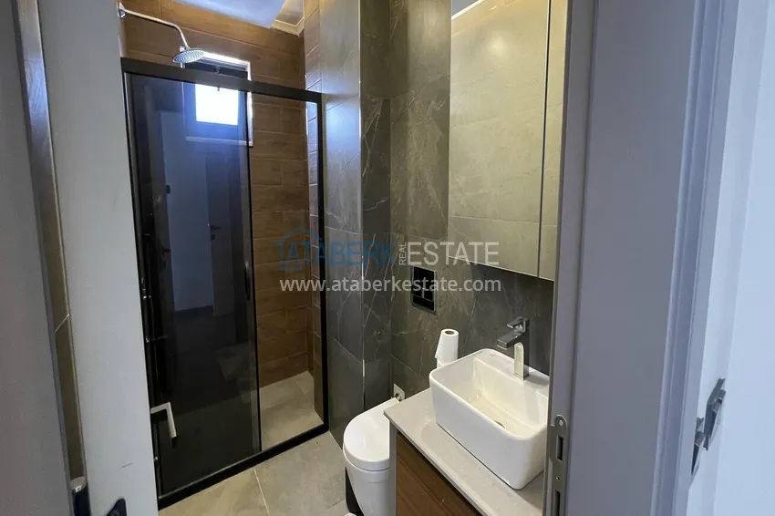 Purchase Elite 3+1 villa in Kargicak — two-level furnished in a cottage complex 18