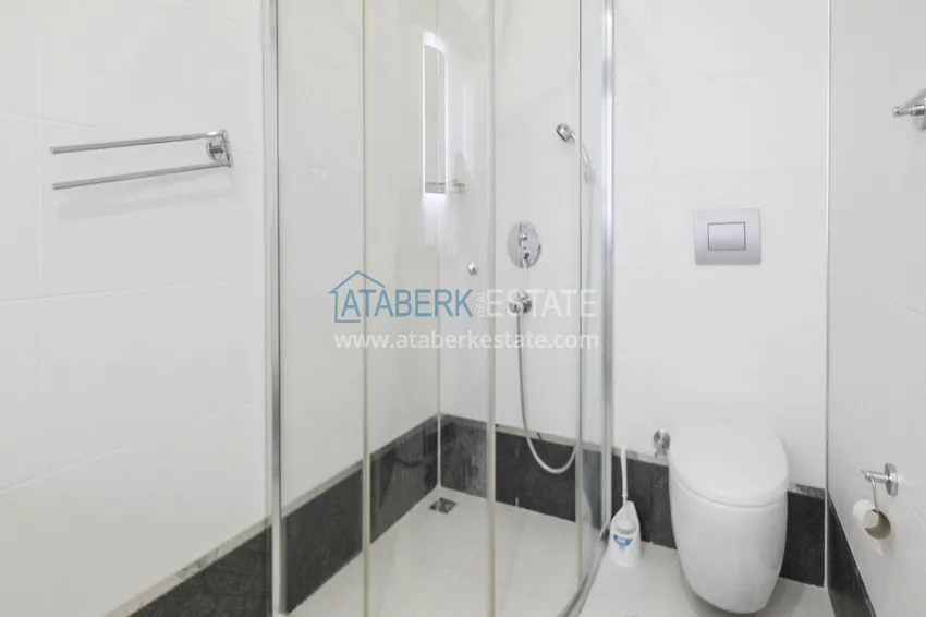 Purchase Garden duplex 3+1 in Kargicak with furniture - property under citizenship 24 