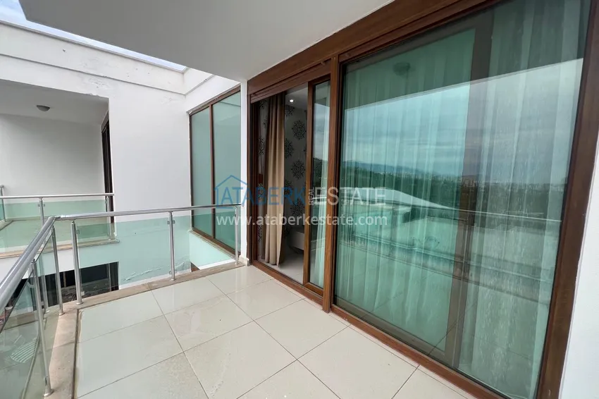 Purchase 3+1 villa in Kargicak with private pool, furniture and panoramic views 18