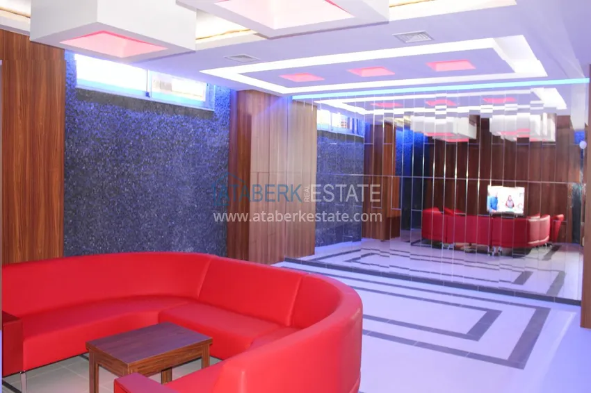 Elite 3+1 penthouse in Oba - a two-level apartment with a luxurious interior 11